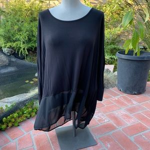 NWT Black Blouse Size 3X